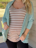 Two- Piece Cardigan/ Tank top combo