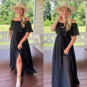 “Fancy In Summer” black dress