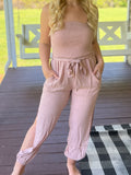 “Polite in Pink” jumpsuit