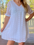 Dottie White Dress