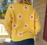 Yellow Daisy Sweater