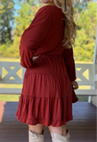 Rustic Tiered Dress