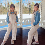 Cozy Fleece Overalls