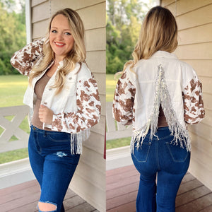 Fringe Cowgirl Jean Jacket