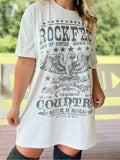 Country Rock Fest T-shirt Dress