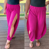 Magenta Pink Genie Pants